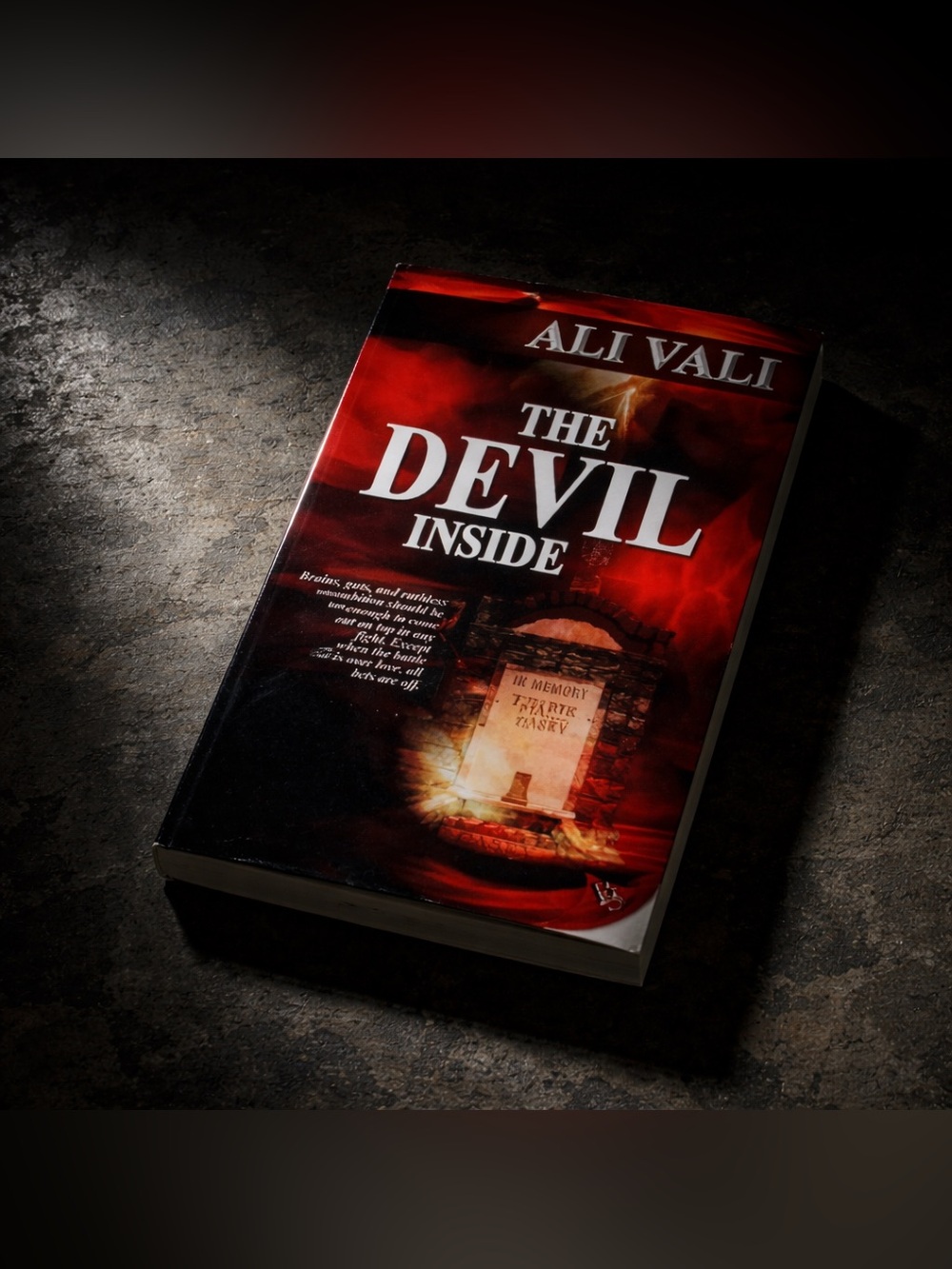 The Devil Inside by Ali Vali - An LGBTQ 🏳️🌈 thriller romance novel